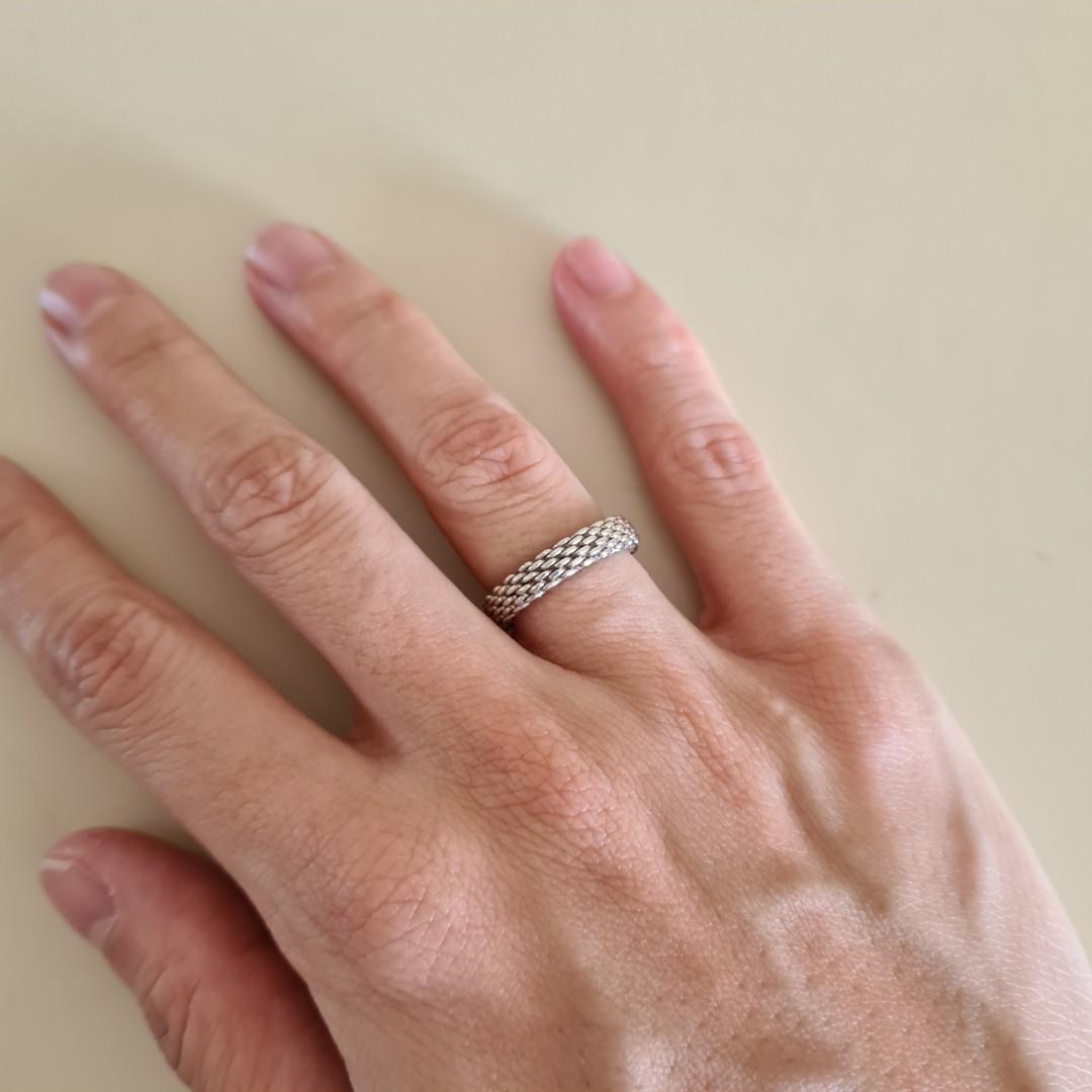 Tiffany & discount co mesh ring