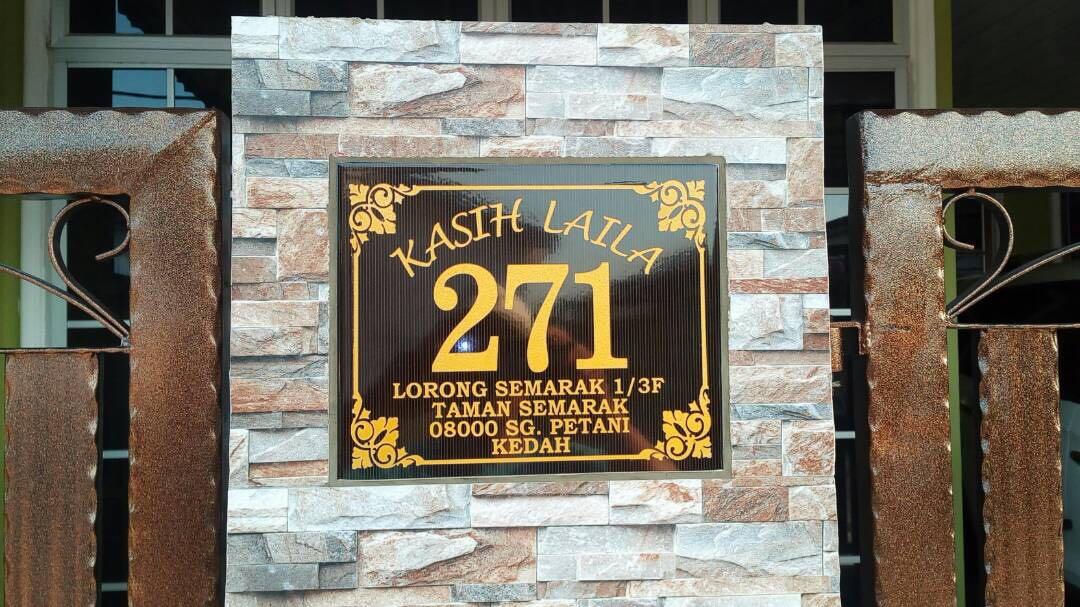 Tile Alamat Rumah Design Craft Artwork On Carousell