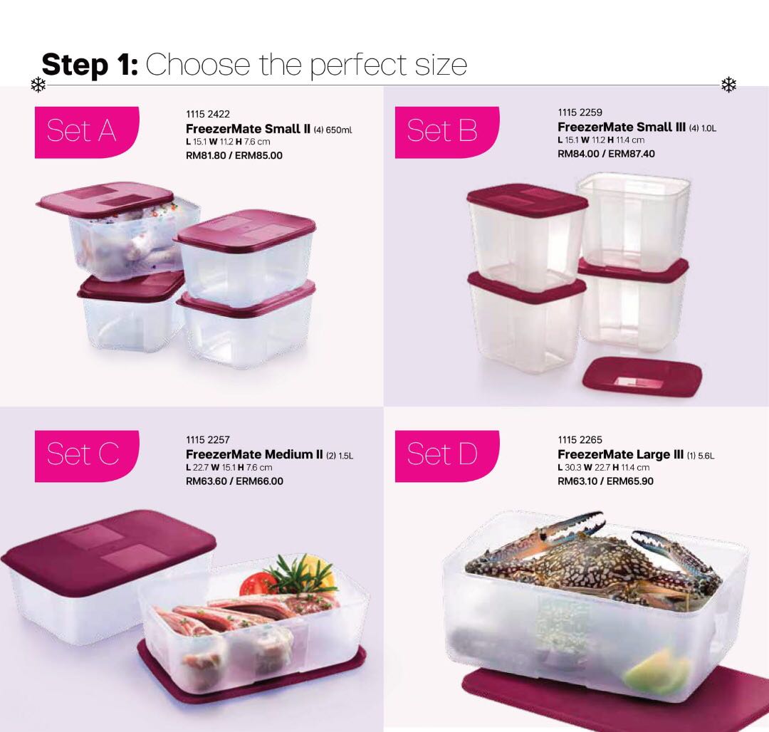 tupperware freezermate