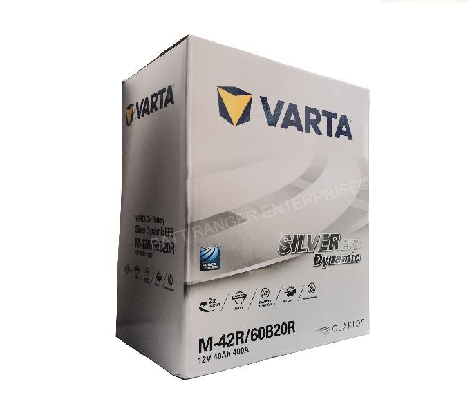 Varta Silver Dynamic M42r 60br Efb Start Stop Battery For Aruz Rush F800 Auto Accessories On Carousell