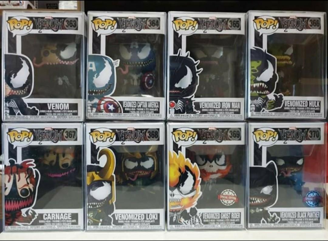 carnage venom funko pop