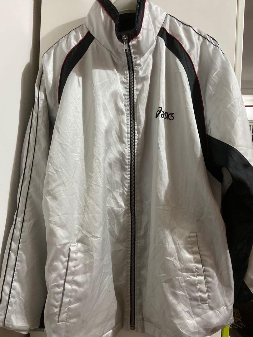 vintage asics windbreaker