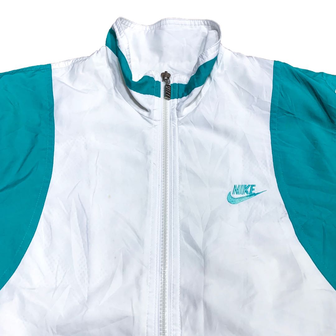 teal nike windbreaker