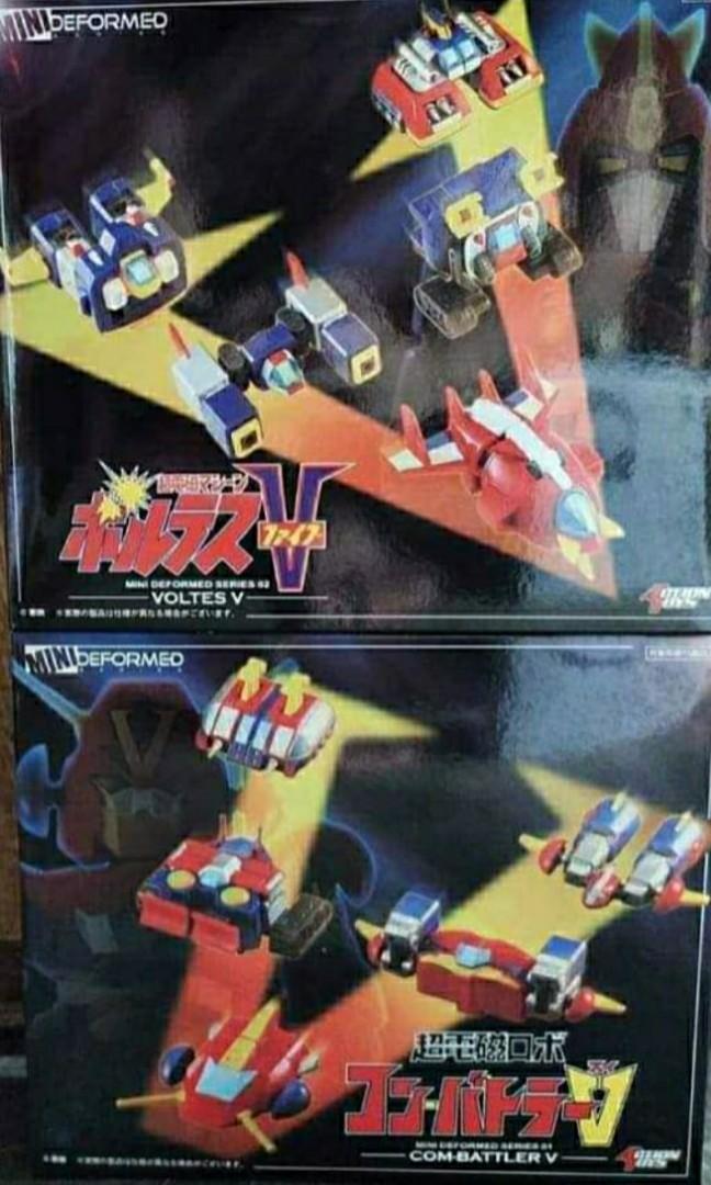 Voltes V and Combattler V, Hobbies & Toys, Toys & Games on Carousell