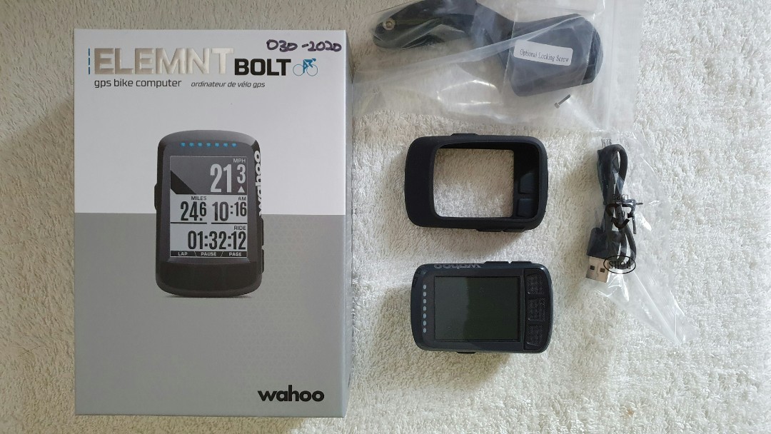wahoo elemnt bolt serial number