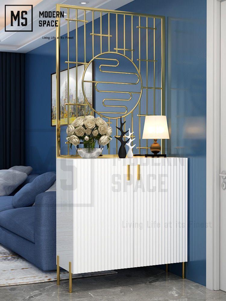 Wavy Modern Entryway Shoe Cabinet Sdr253 Furniture Shelves