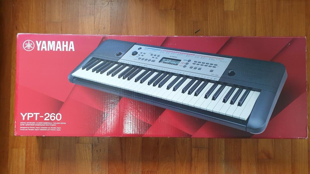 Yamaha YPT260 Portable Keyboard, Hobbies & Toys, Music & Media, Musical Instruments on Carousell