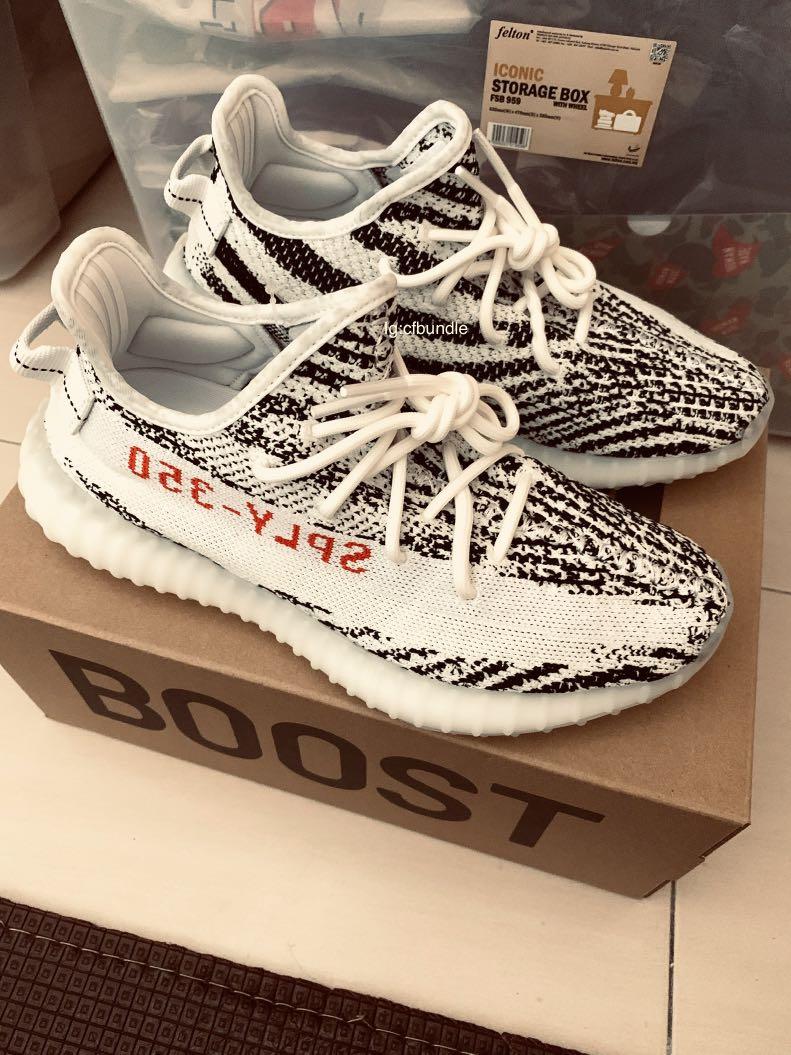 original zebra yeezy