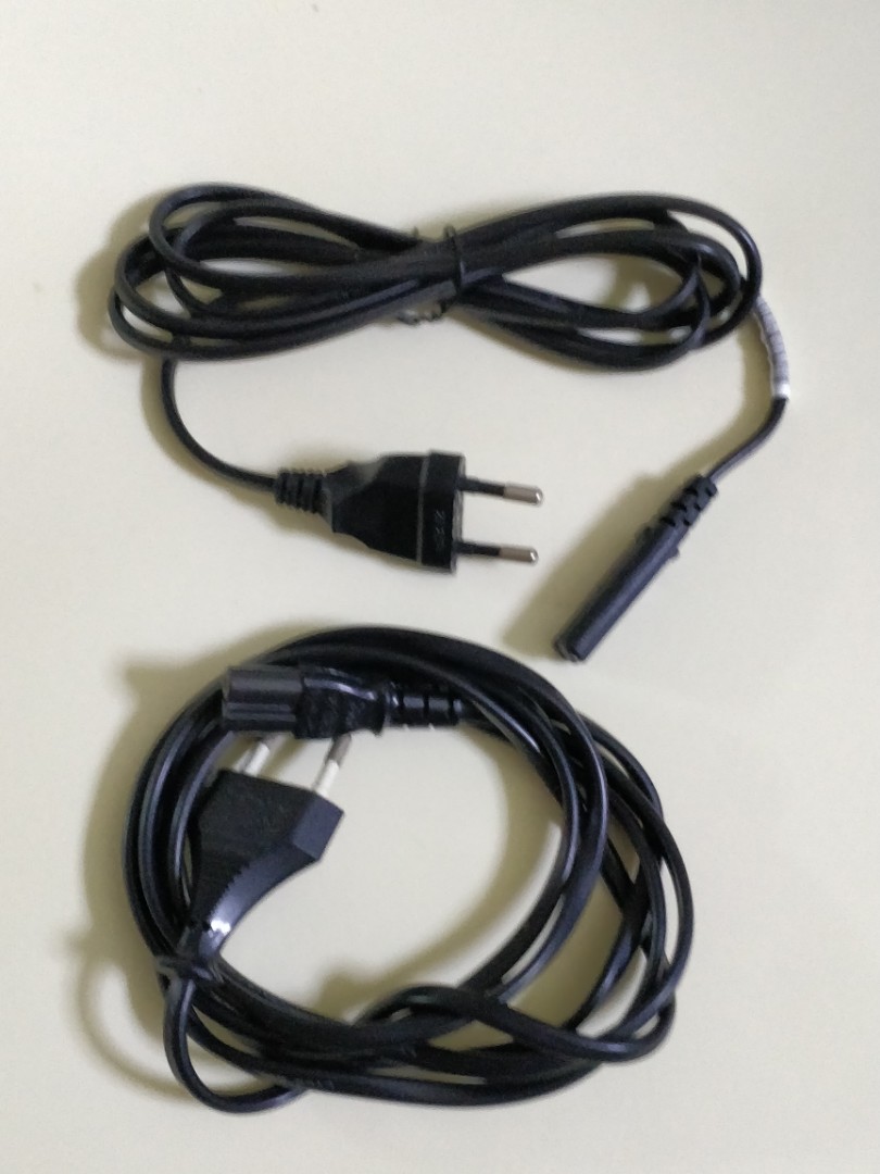 2 pin power cable, Computers & Tech, Parts & Accessories, Cables ...
