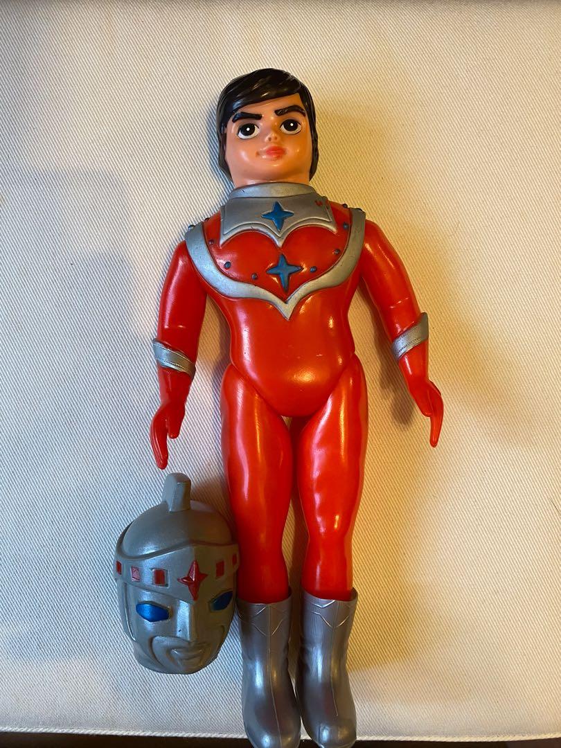 鋼王笠頭公仔昭和70年代bullmark Popy Bandai Sofubi Vintage Medicom 玩具 遊戲類 玩具 Carousell