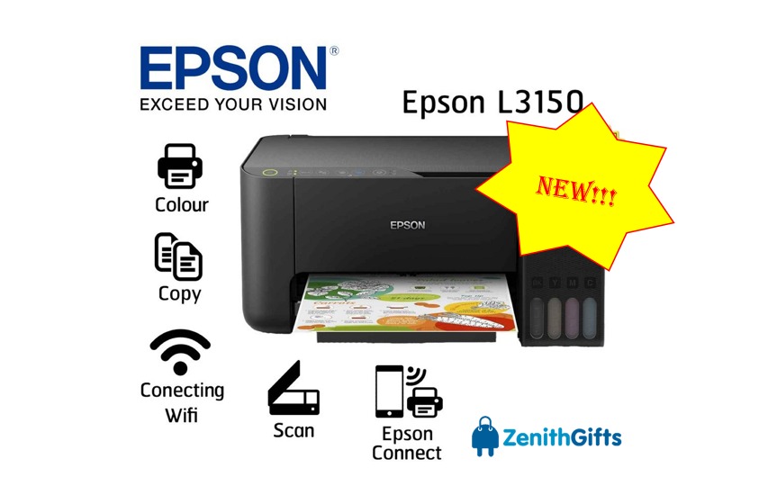 Epson L3150 Wifi Printer Ink Tank Computers Tech Printers Scanners Copiers On Carousell