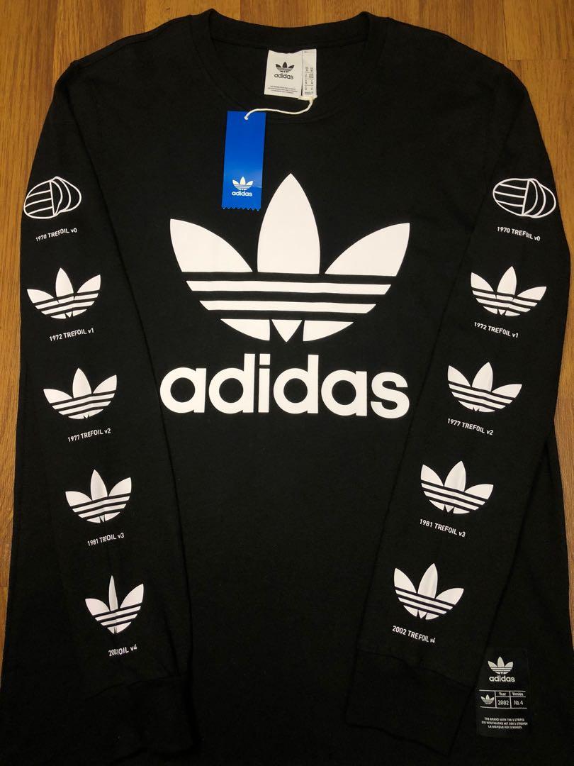 Adidas sales trefoil history
