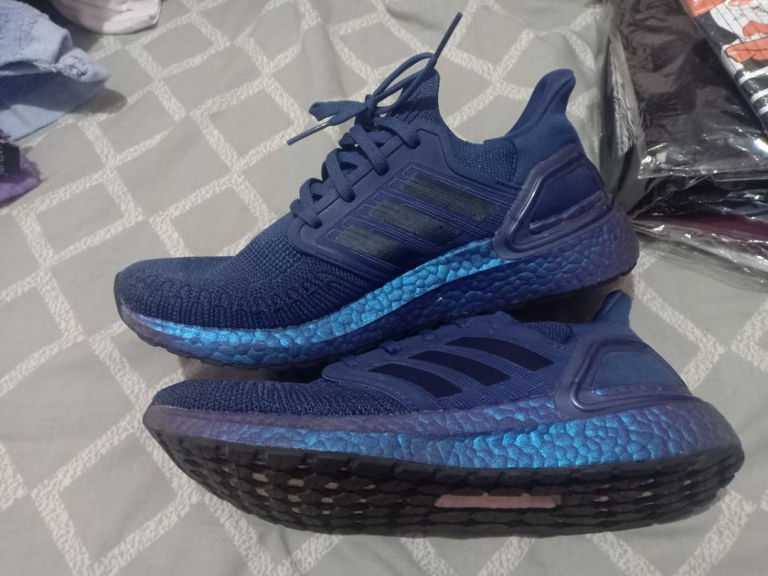 Adidas ultra boost 20 'space race' indigo ink hot sale & blue violet