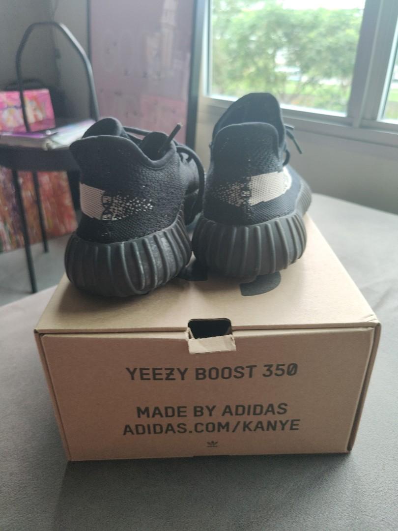 Yeezy oreo heel fade store
