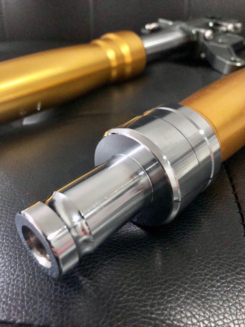  Aerox  155  USD Inverted Gold Fork  Ohlins Technology 