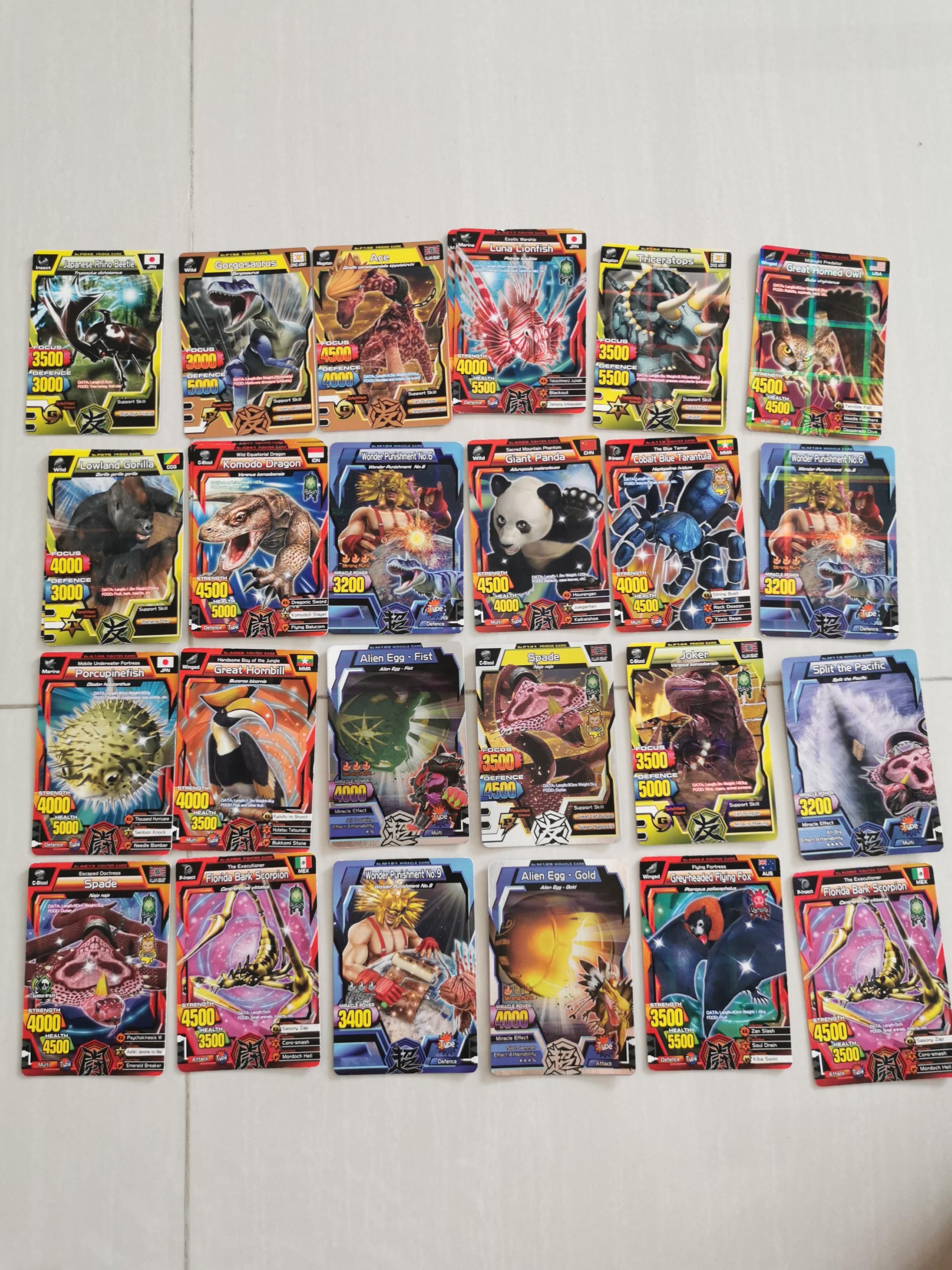 Animal kaiser cards, Toys & Games, Board Games & Cards on ...