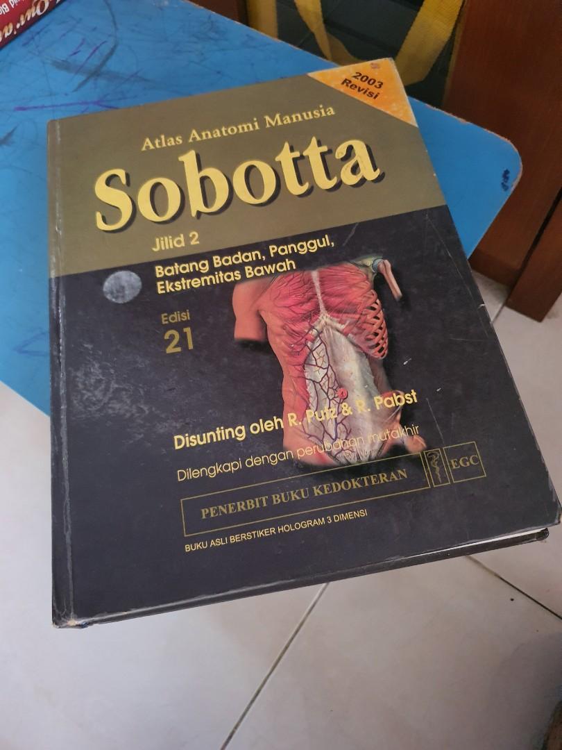 Atlas Anatomi Sobotta Edisi 21 Original Egc Buku Alat Tulis Buku Pelajaran Di Carousell
