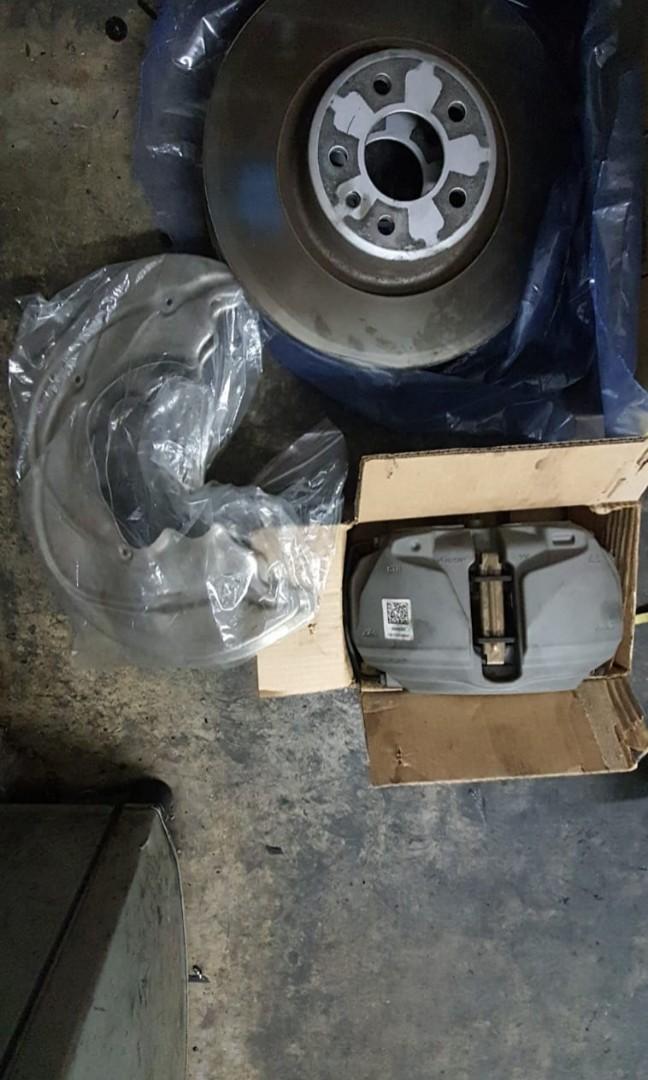 Audi A4 B9 Front Brake Calipers, Car Accessories, Accessories on Carousell