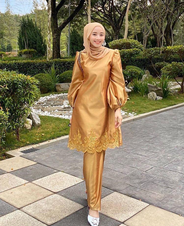 Baju Kurung Pahang HijabistaHub, Women's Fashion, Muslimah Fashion