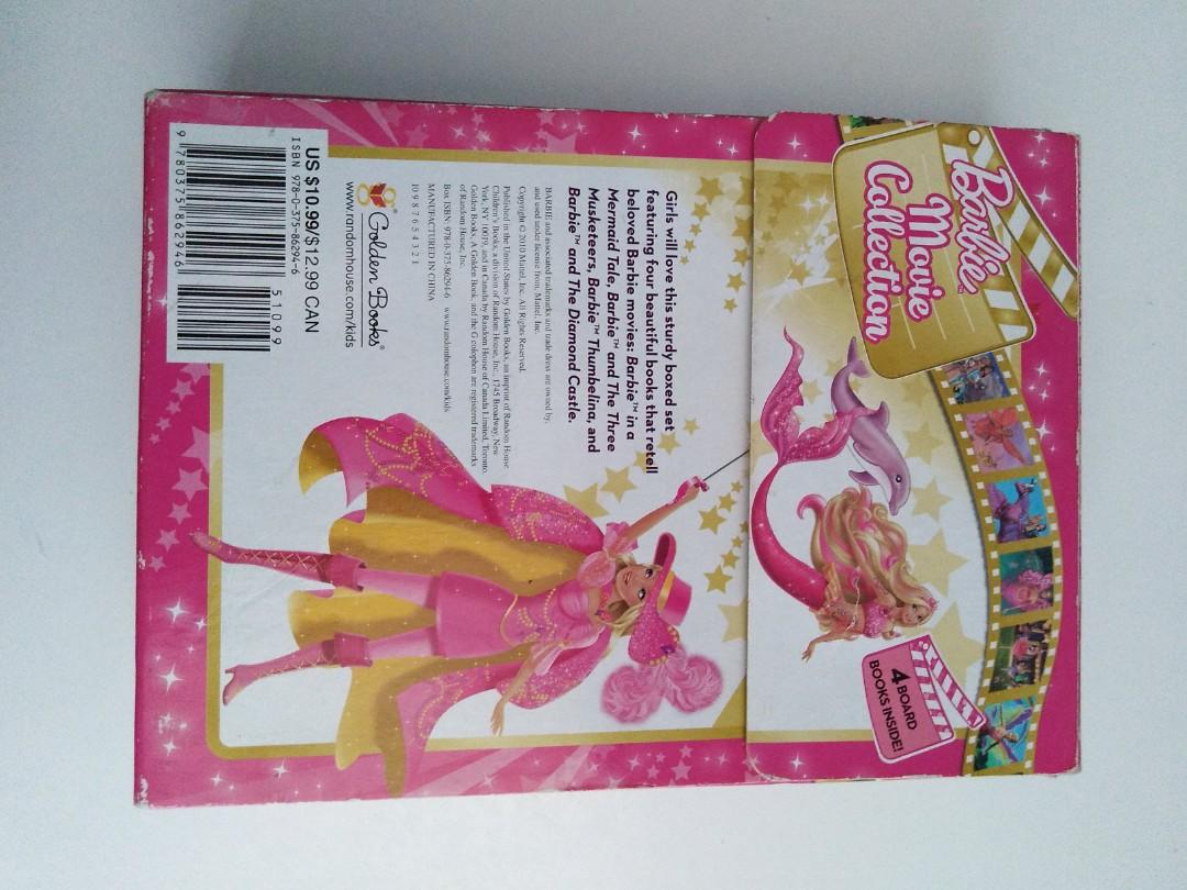 Barbie box set: movie book collection, Hobbies & Toys, Books