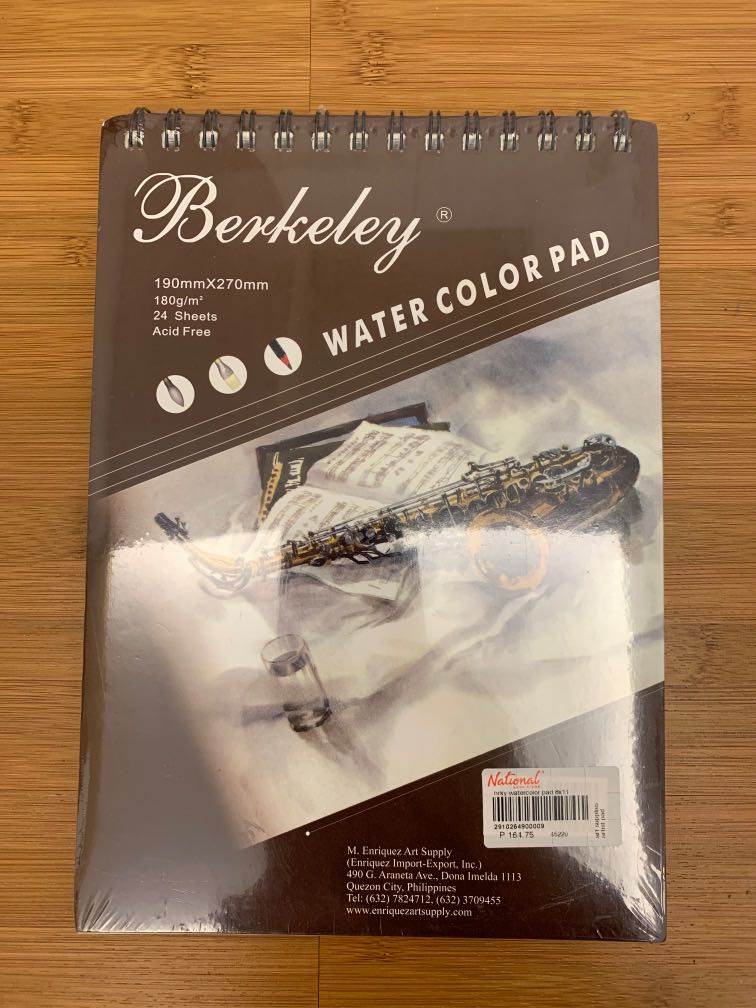 Berkeley Watercolor Pad 8x11 – Project Workshop PH