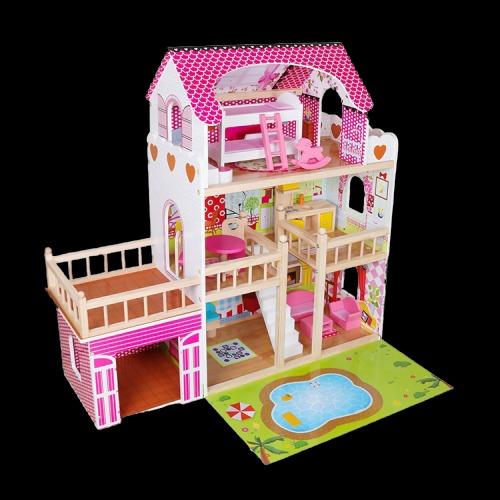 dollhouse with lights