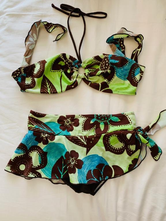 frilly skirt bikini bottoms