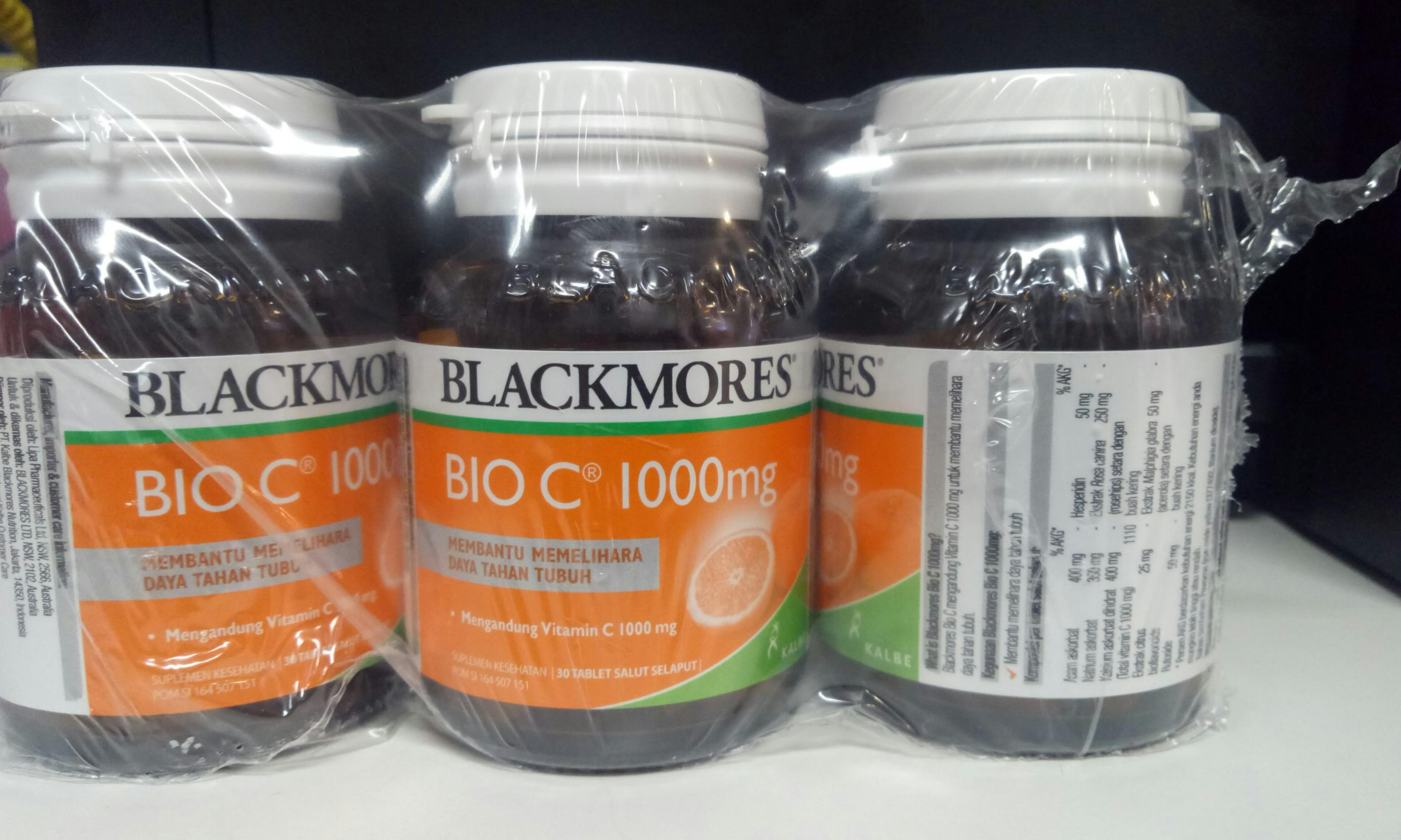 Blackmores Bio C 1000 Mg 30 Tablet Kesehatan Kecantikan Kulit Sabun Tubuh Di Carousell