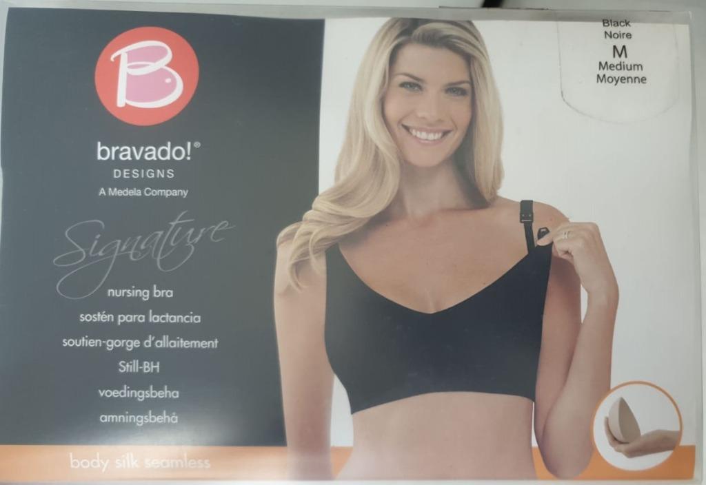 Bnib Bravado Body Silk Seamless Nursing Bra Black Medium Babies Kids Nursing Feeding On Carousell