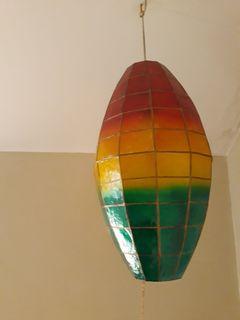Capiz Hanging Lamp
