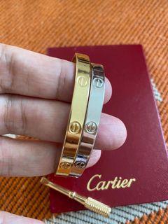 Cartier Inspired Love bangle