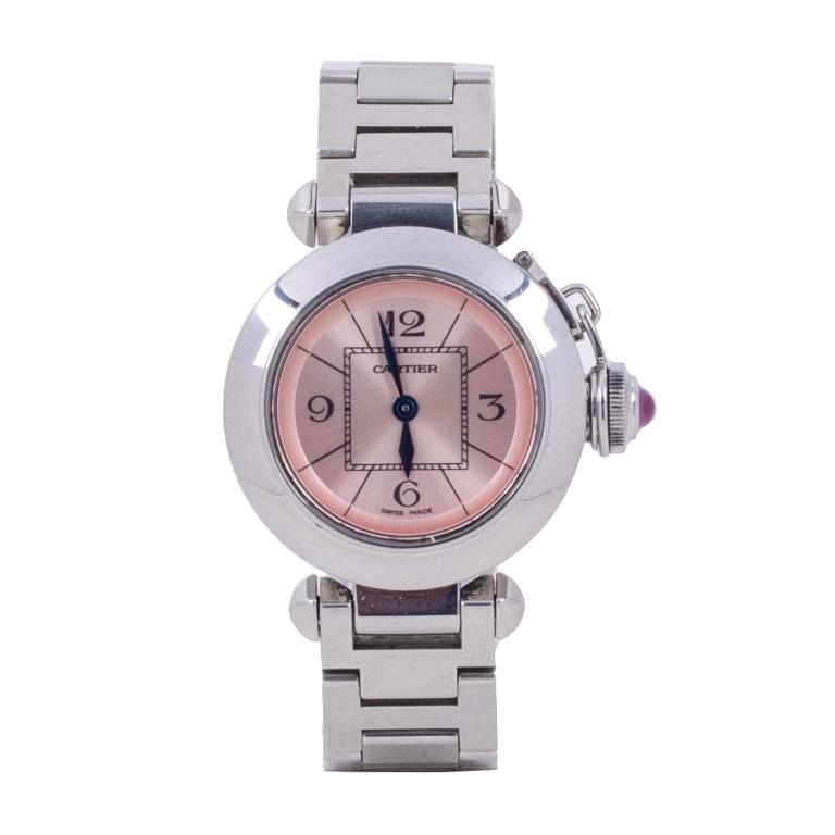 Cartier Miss Pasha Pink Dial 2973 Watch Luxury Watches On Carousell