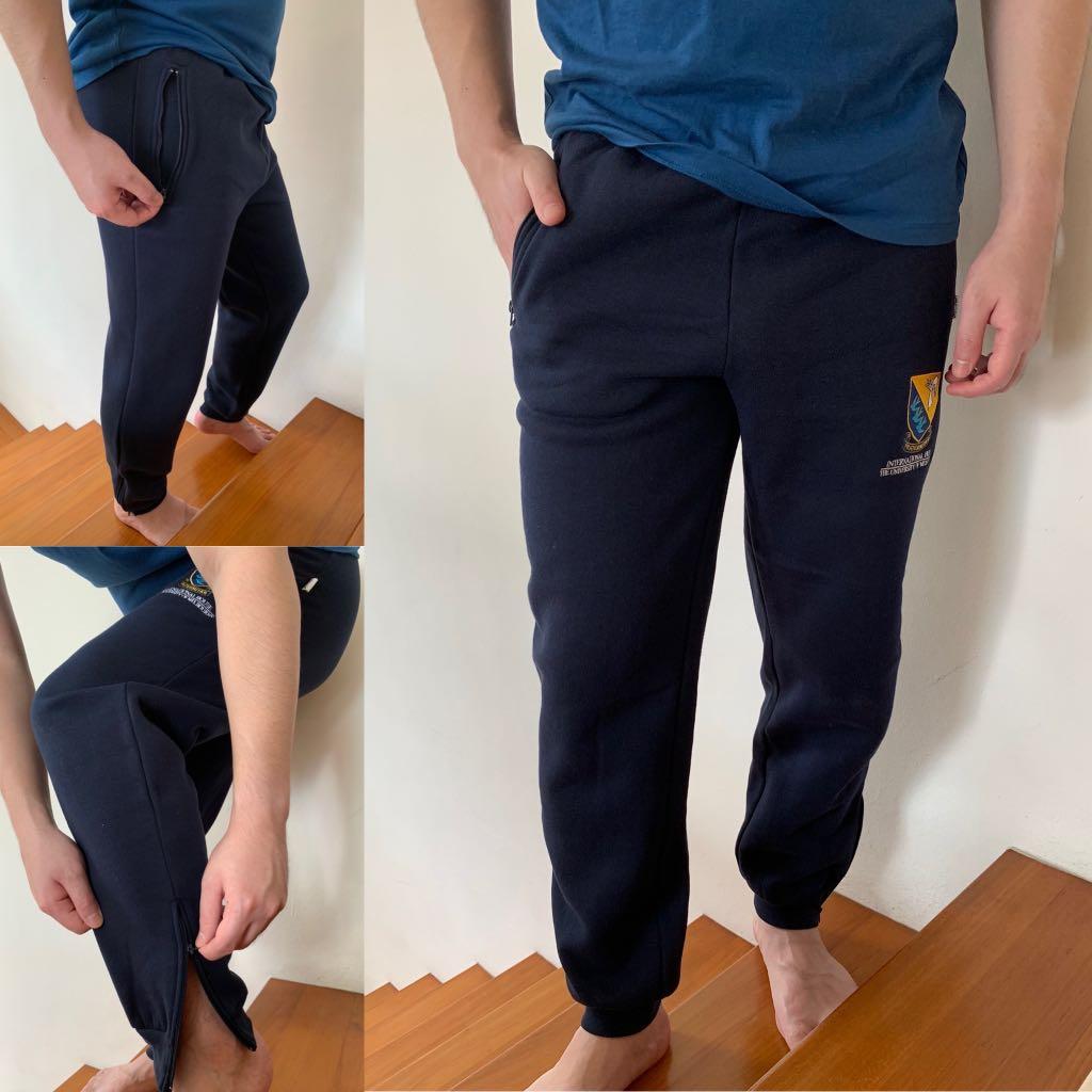 Casual College Joggers Men S Fashion Clothes Bottoms On Carousell
