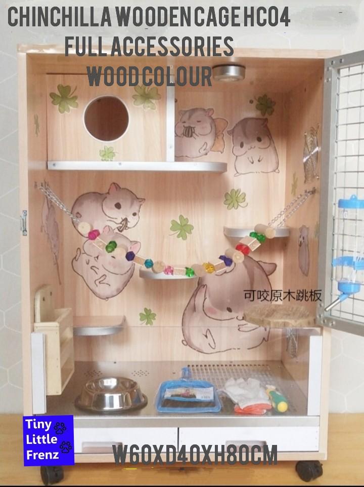 PRE ORDER Chinchilla Cage With Full Accessories