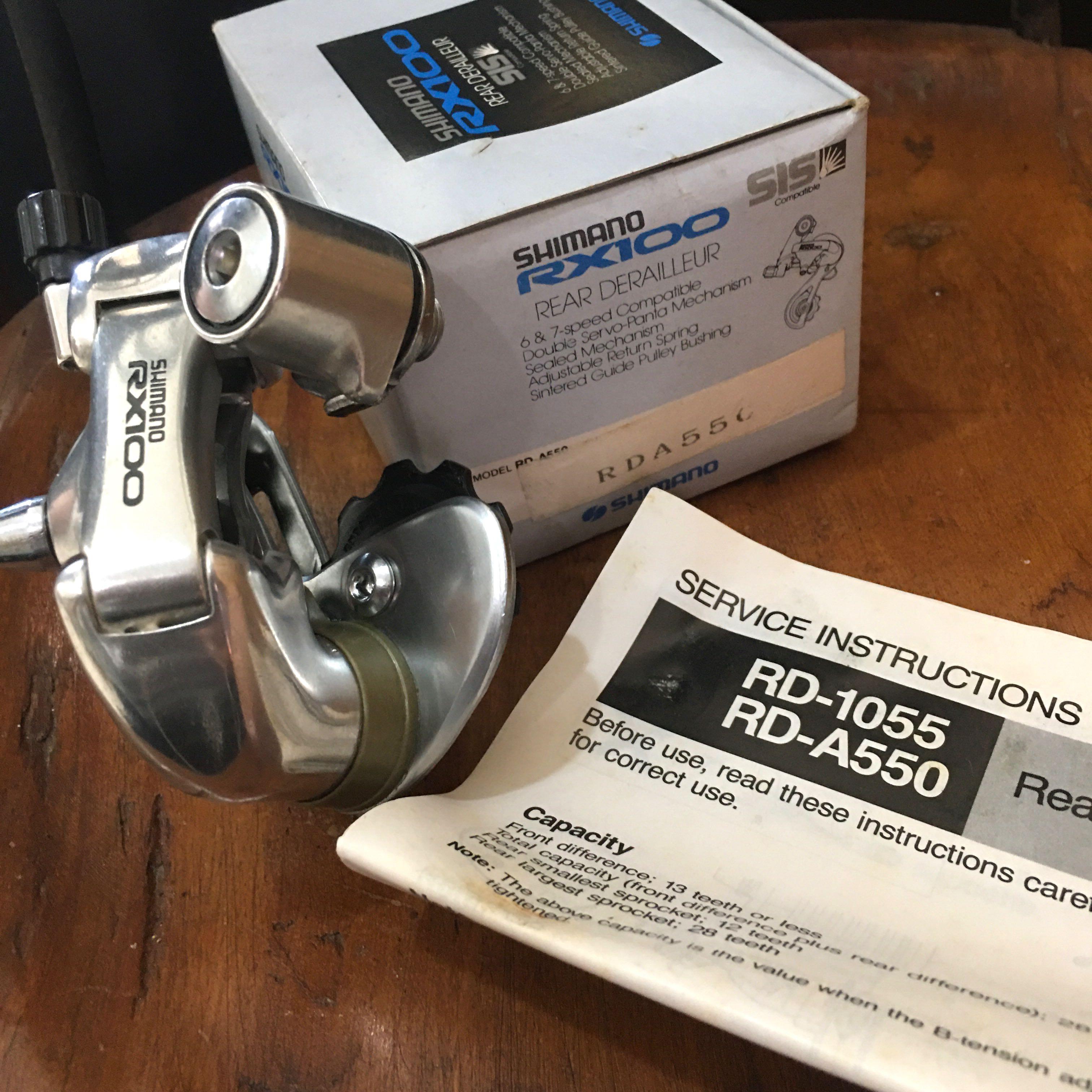 Shimano rx100 rear derailleur top