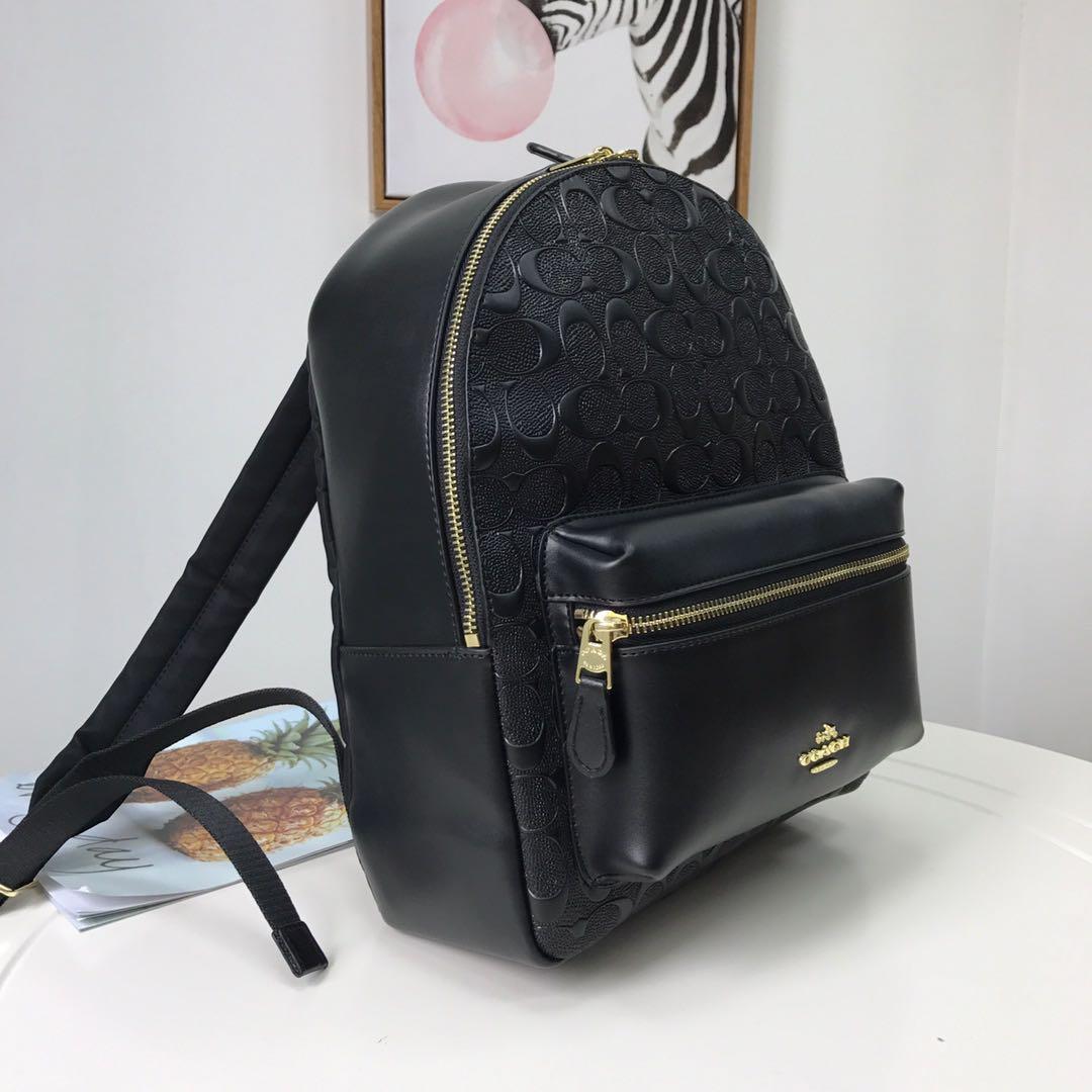 Authentic Coach Backpack Full Leather F32083, Women's Fashion, Bags