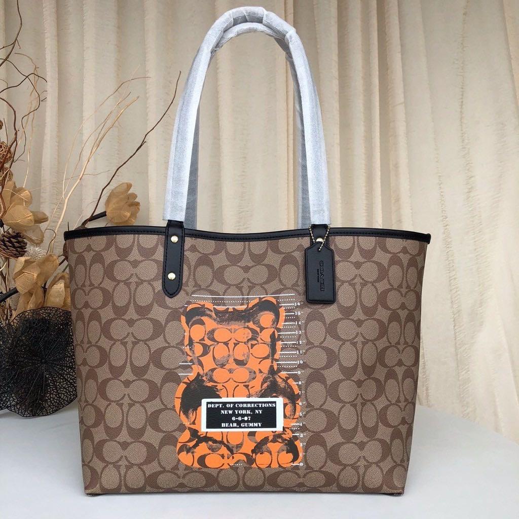 coach flower handbag