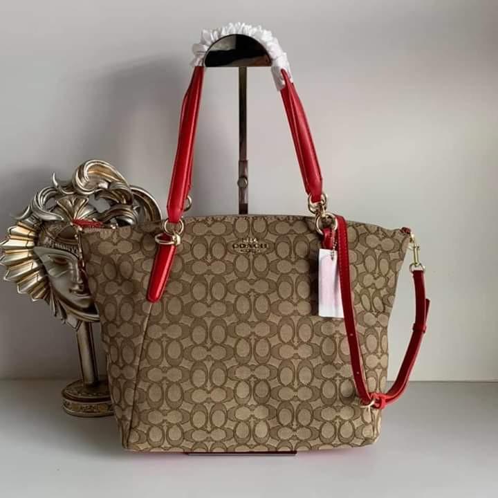 Coach large kelsey satchel sales