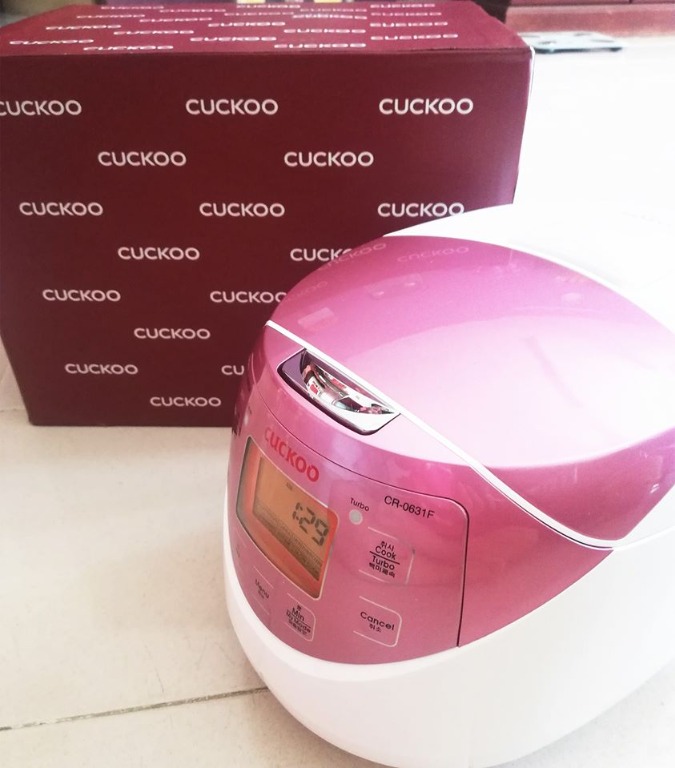 Buy Cuckoo CR-0631F Rice cooker White, Pink