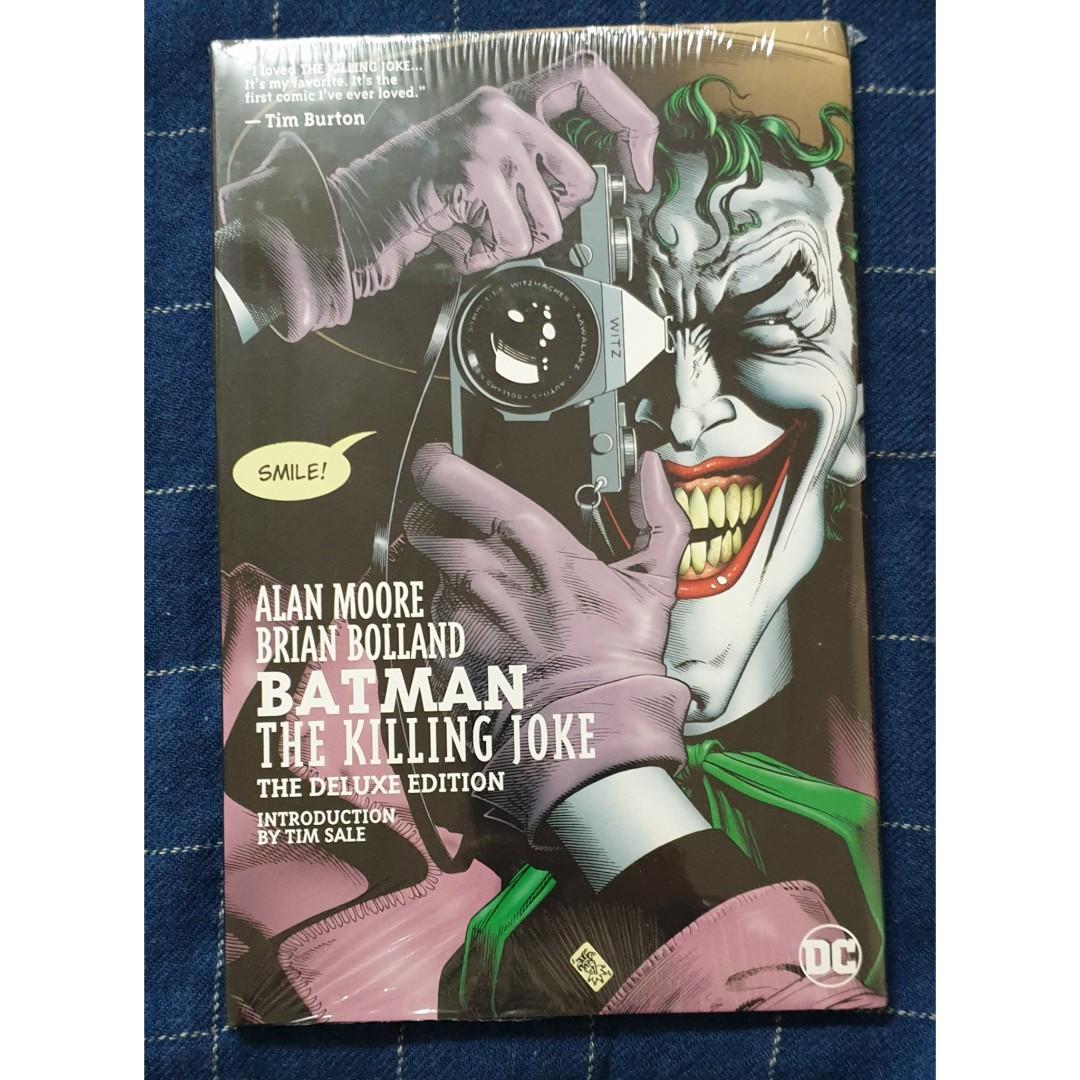 Dc Batman The Killing Joke By Alan Moore Books Stationery Comics Manga On Carousell