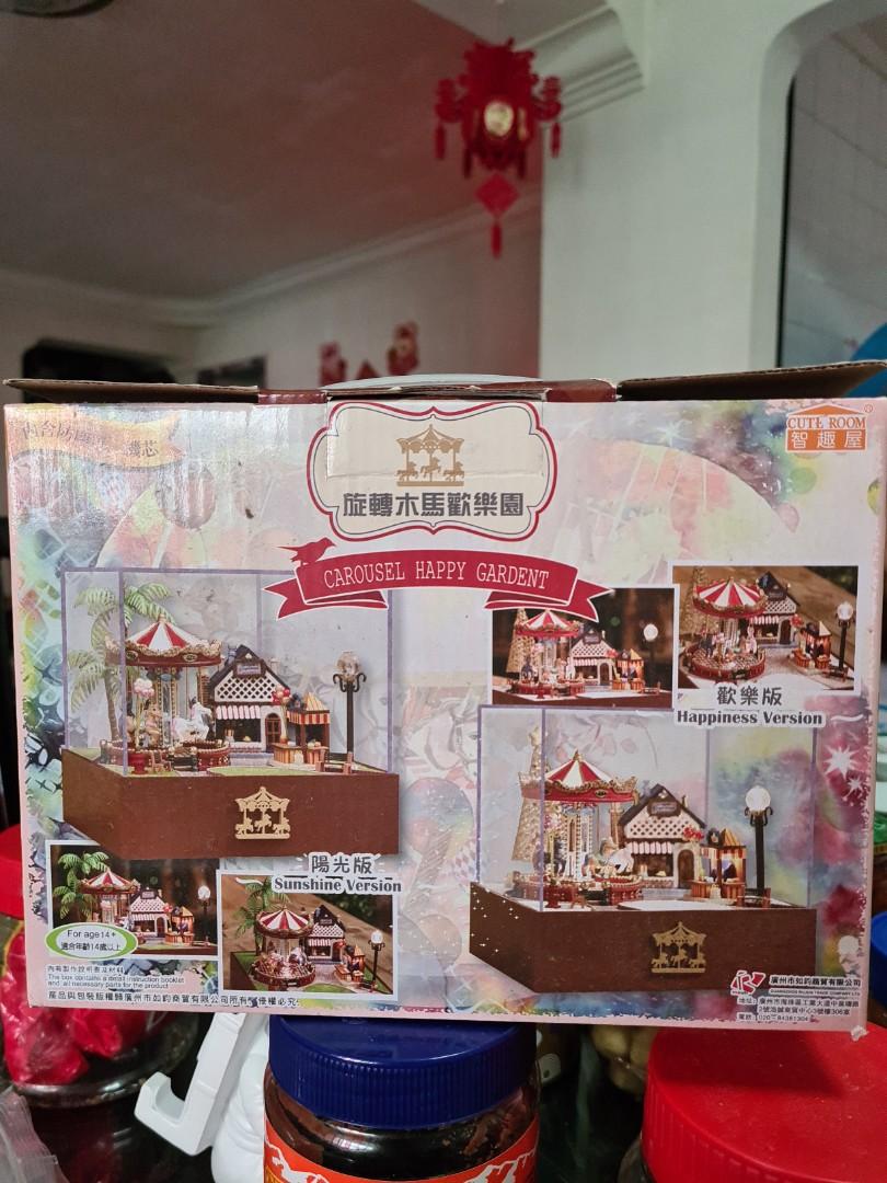 Diy Carousel Happy Garden Toys Games Others On Carousell