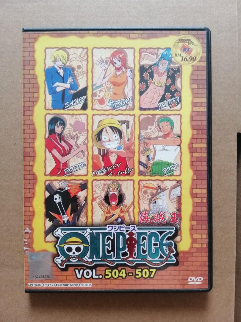 Dvd One Piece Vol 504 507 Music Media Cd S Dvd S Other Media On Carousell