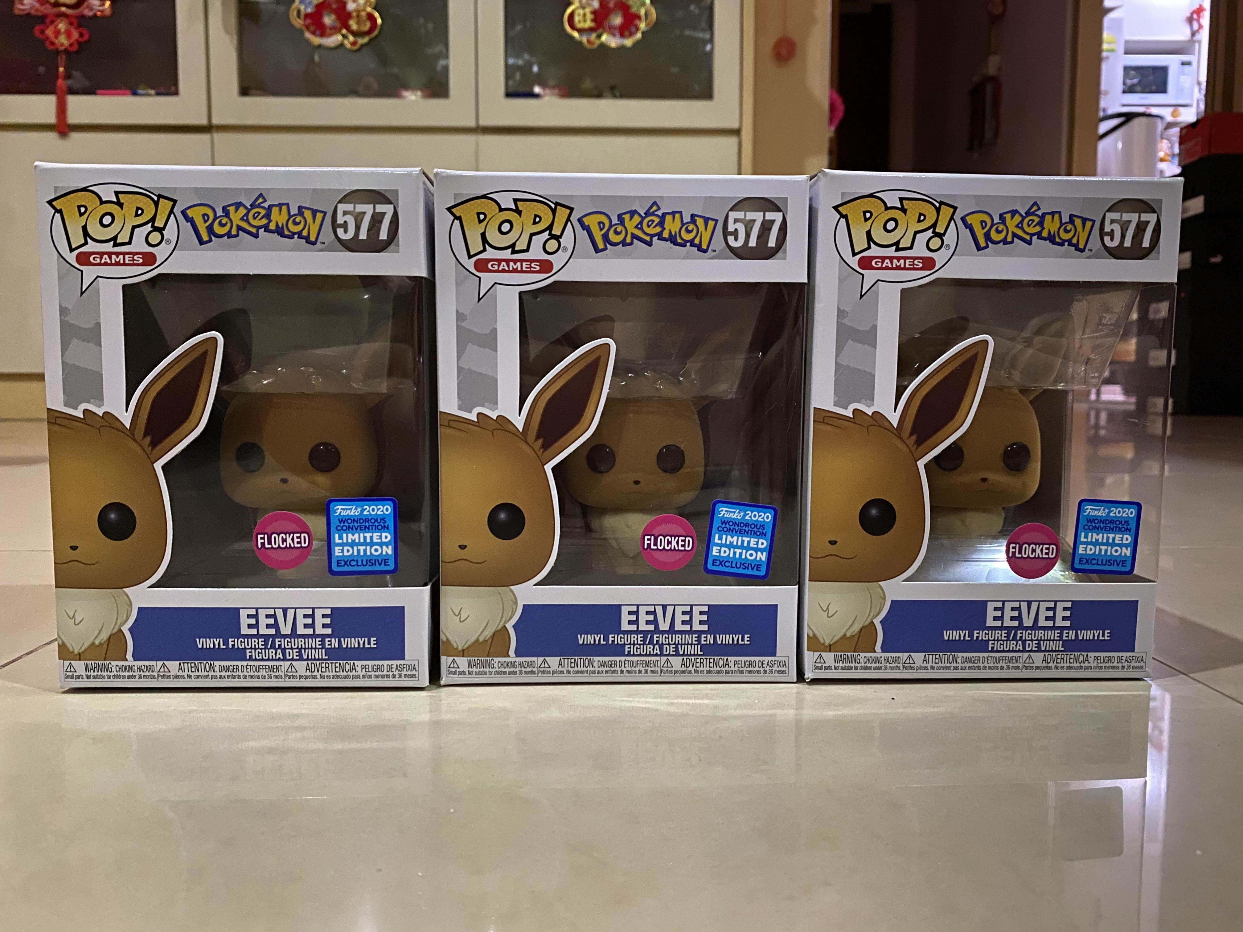 funko pop eevee flocked