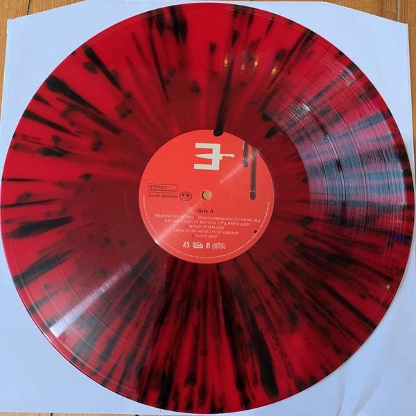 Eminem ‎– Music To Be Murdered By - Limited Edition Vinyl, Red w/ Black  Splatter, Alternate Cover - B0031748-01