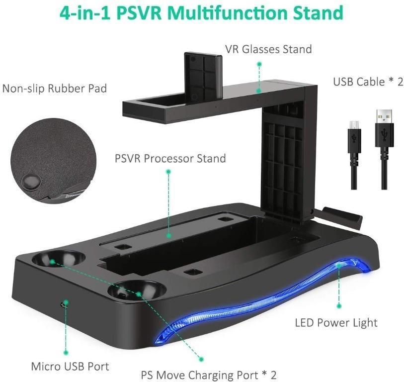 ps4 vr headset charger