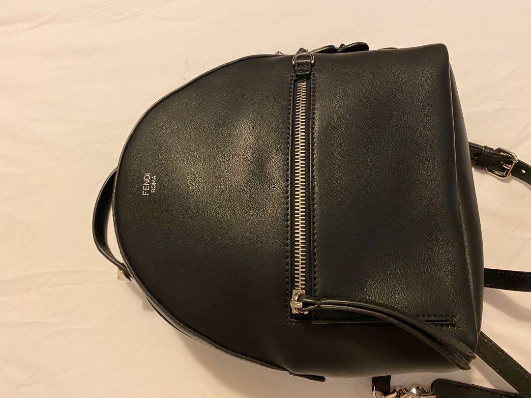 Fendi mini backpack (Category: Luxury Bags & Wallets) located in Makati City. Submitted by mnlbeautyboutique (Listing ID 1011139670, Image 1). Description: Guaranteed authentic Mint condition Comes with tag from Hannah HK Bought for Php120,000 Selling cheap as this is good as new Shipping to be shouldered by the buyer or for pick up .