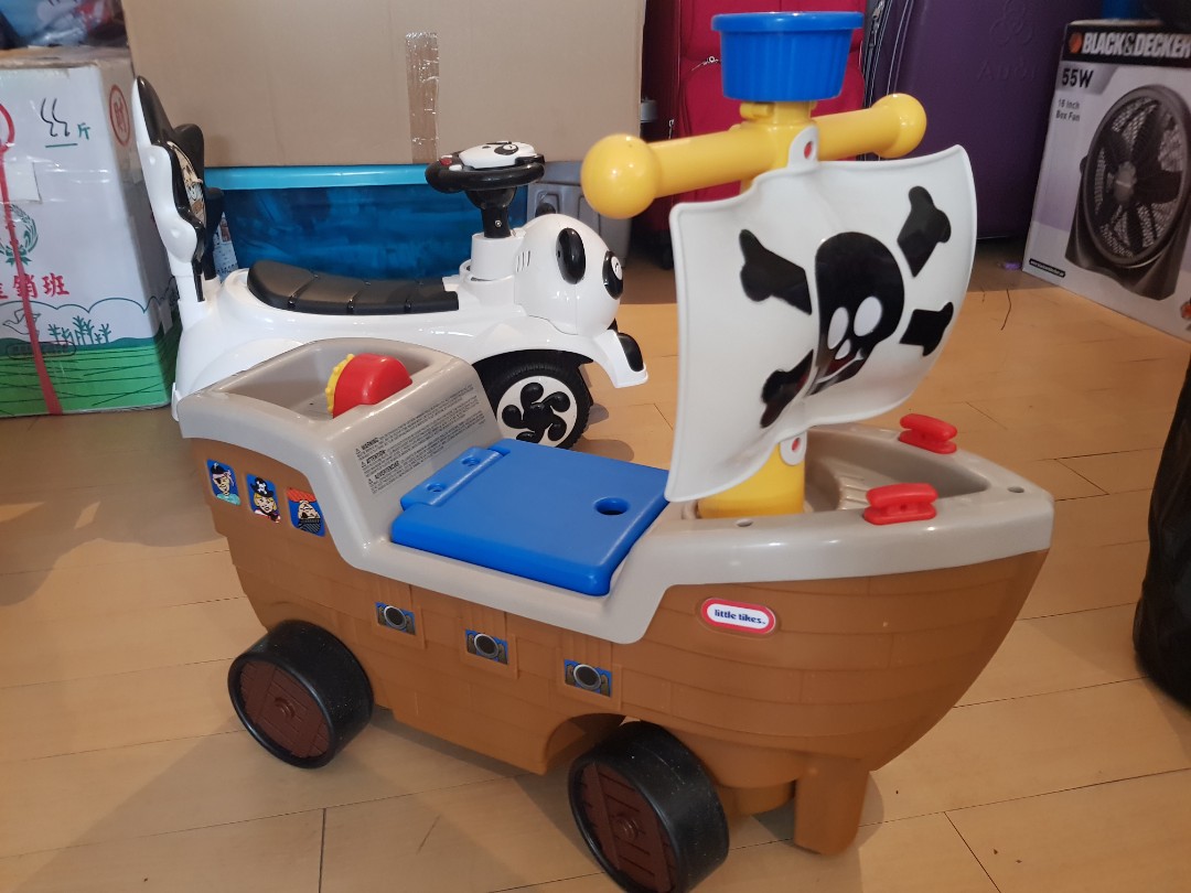 little tikes pirate ride on