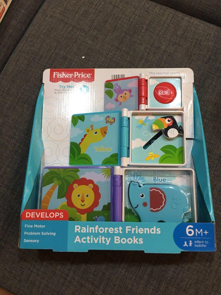 Rainforest friends activity books sales