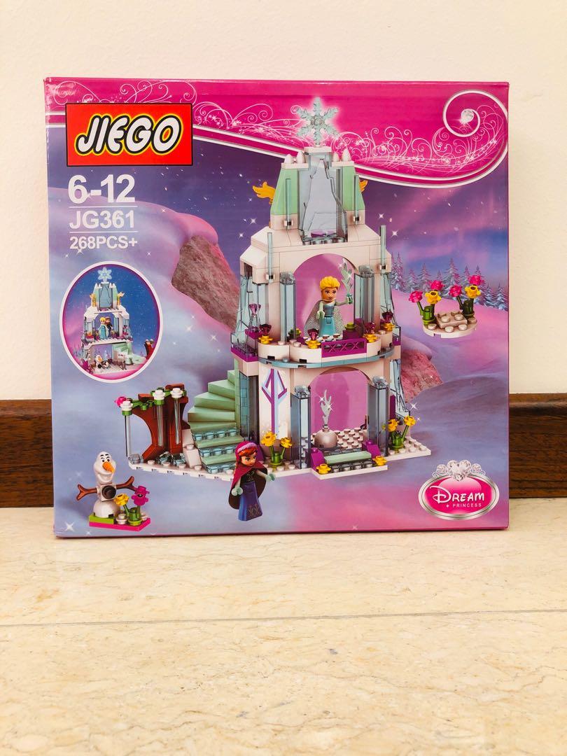 frozen lego castle walmart