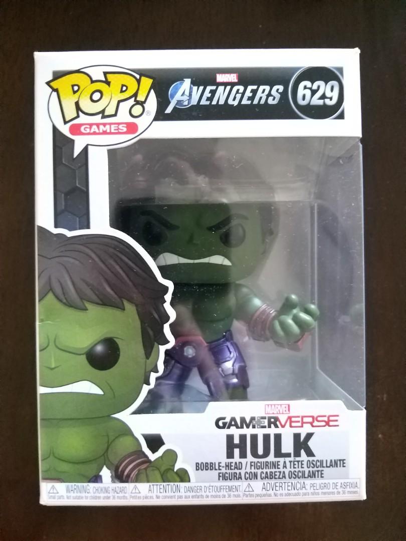 Funko Pop Marvel Avengers Gamerverse Hulk 629 Toys Games Bricks Figurines On Carousell